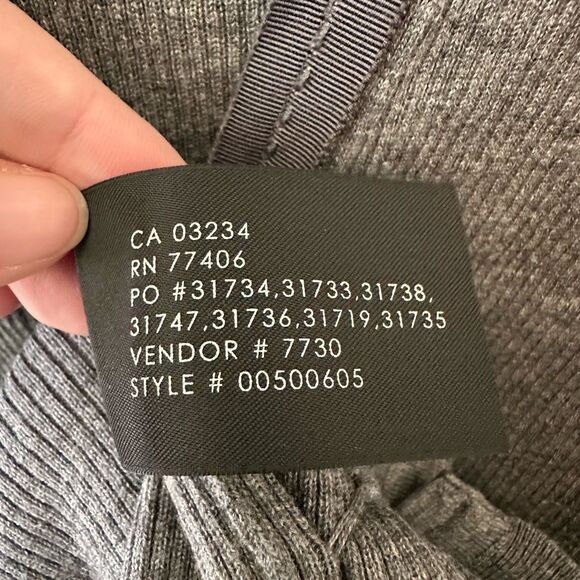 Club Monaco Wool Silk Cashmere Blend Ribbed Cardigan Sweater Size S - Picture 6 of 7